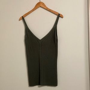 Banana Republic 100% Extra Fine Merino Wool Sweater Tank Top